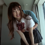 最高に可愛い素人女子高生が淫らにイキまくる！発育真っ只中の美乳は乳首の色も最高にH！上目づかいで一生懸命フェラ！！