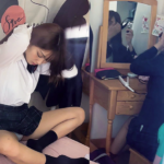 美少女女子高生の自宅をこっそり監視！見られてるとは知らず彼氏連れ込んでイチャイチャ生ハメセックスして感じちゃう！！