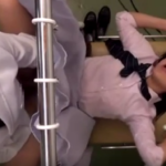 産婦人科にやってきた美少女女子高生をゲス医師がハメまくる！身動きの取れない状況で子宮へダイレクトに届く刺激で連続絶頂！
